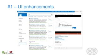 #1 – UI enhancements
 