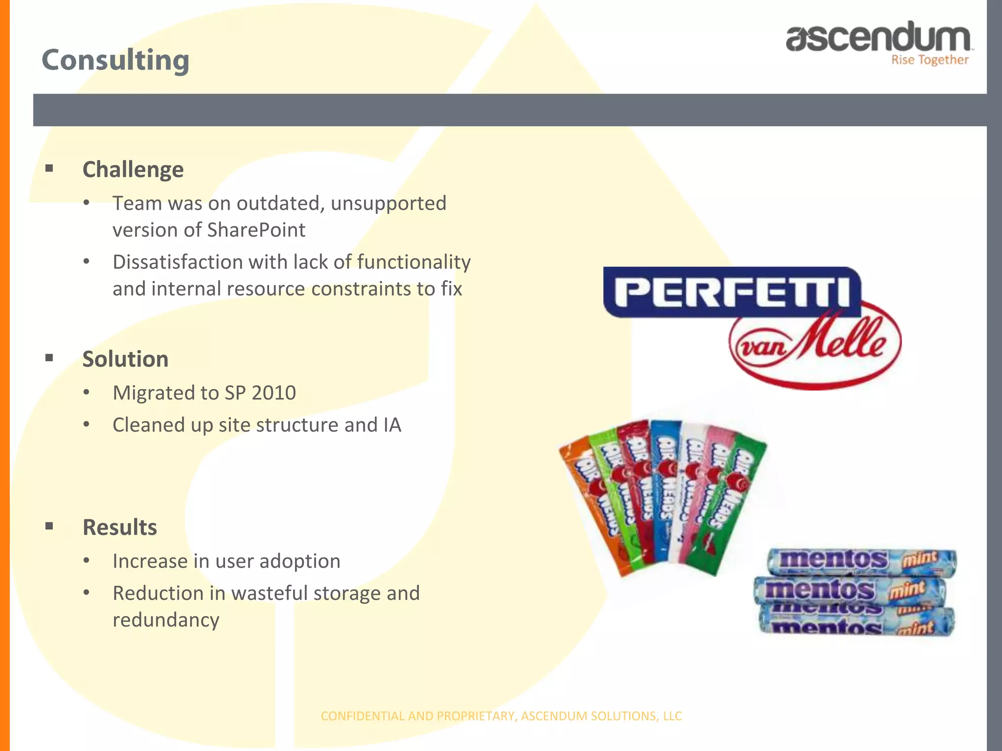Ascendum Solutions Overview | PPTX