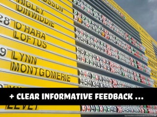 + clear informative Feedback ...
http://www.ﬂickr.com/photos/bodgerbrooks/1315419080
 