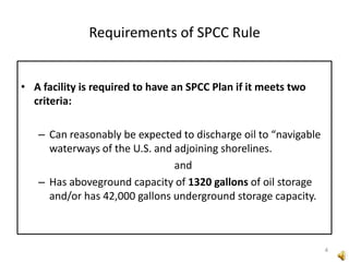 Spcc Inventory Spcc training | PPTX
