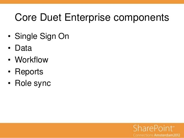 Sap And Sharepoint Interoperability Using Duet Enterprise