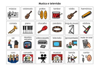 Musica e televisão
 