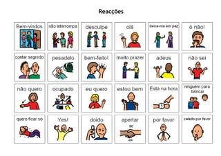 Reacções
 