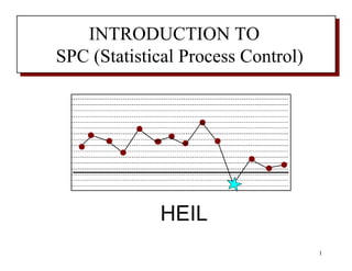 [object Object],INTRODUCTION TO  SPC (Statistical Process Control)  