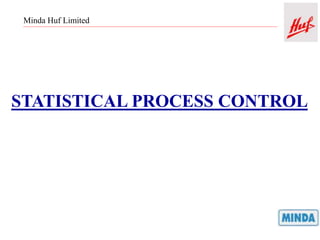 Minda Huf Limited
STATISTICAL PROCESS CONTROL
 