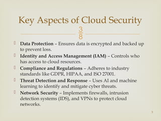 Comprehensive Guide to Cloud Security Fundamentals and Cryptography | PPTX
