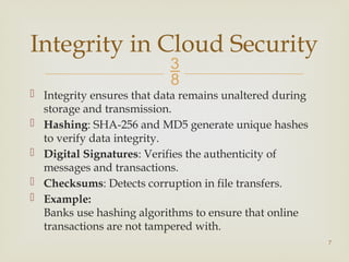 Comprehensive Guide to Cloud Security Fundamentals and Cryptography | PPTX