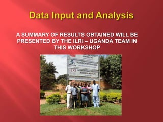 The smallholder pigs in-depth value chain assessment in Uganda: How was it conducted? 