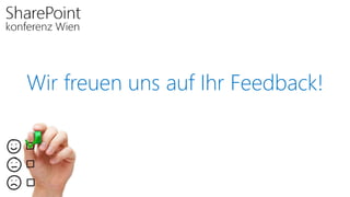 Wir freuen uns auf Ihr Feedback!
 