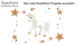 Wie viele SharePoint Projekte aussehen
 