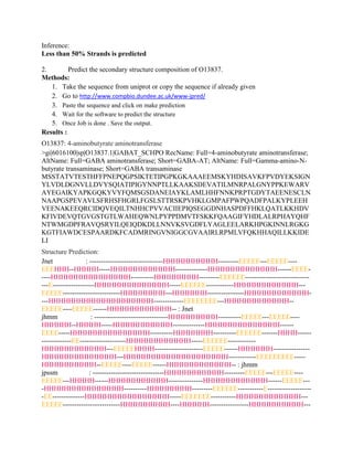 Tutorial to Swiss PDB Viewer | PDF