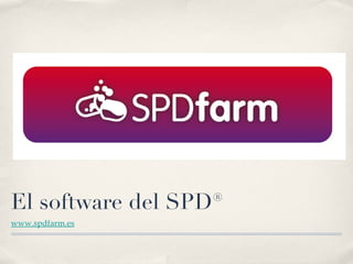 El software del SPD® ,[object Object]