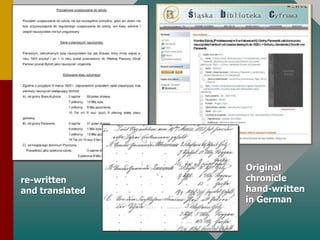 Originalchroniclehand-writtenin Germanre-writtenand translated