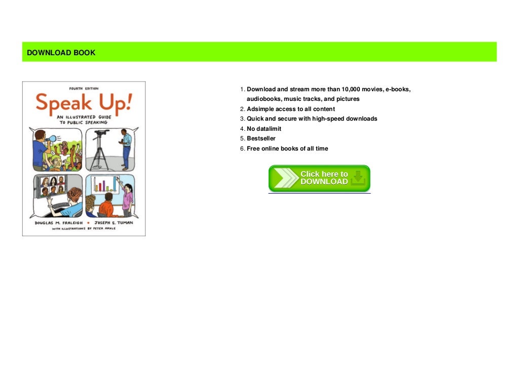 BEST SELLING 2 Speak Up An Illustrated Guide To Public Speaking BEST SELLING 2 Speak Up An Illustrated Guide To Public Speaking