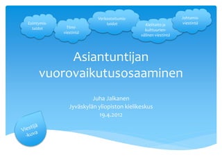 SpeakApps presentation (Finnish)