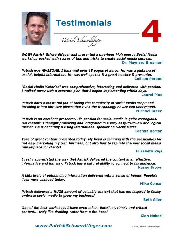 Speaker Information Packet (PDF) | PDF