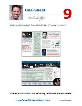 Speaker Information Packet (PDF) | PDF