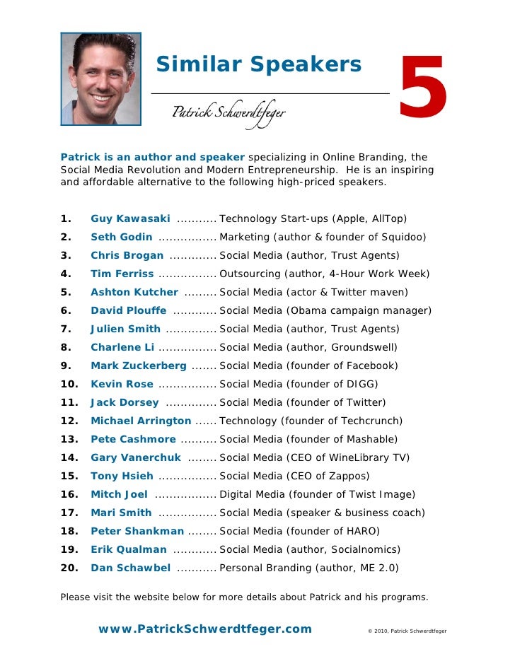 Speaker Information Packet Pdf Speaker Information Packet Pdf