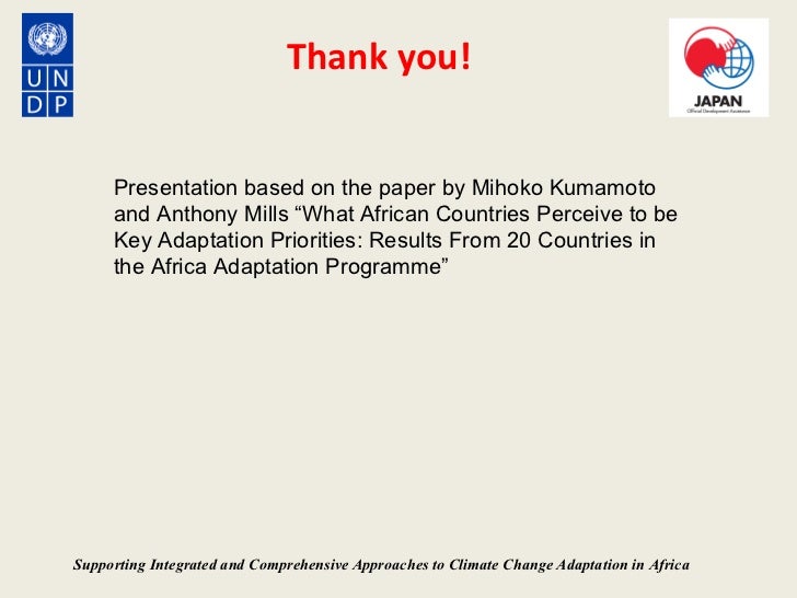 Speaker 1 African Priorities Results From p Countries 07march11