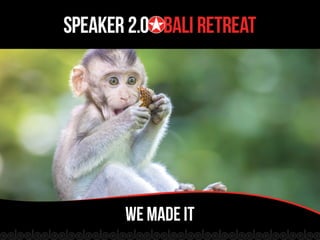 SPEAKER 2.0 PRESENTATION FILE