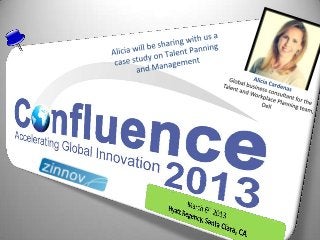 Confluence2013 Speaker Update: Alicia Cardenas