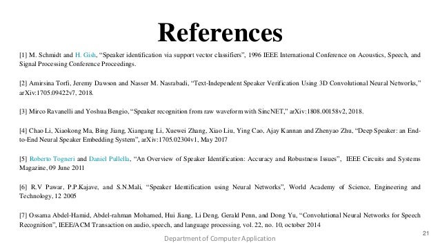 Speaker identification thesis picture