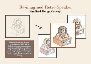 Emotion design - nostalgic speaker build | PDF