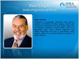 IPRA 2010 Speakers