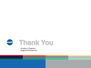 Jonathan J. Dogterom 
 

jdogterom@marsdd.com!
 