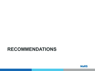 Business Model Analytics - MaRS Best Practices