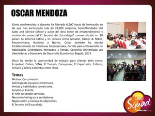 Speakers nacionales