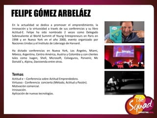 Speakers nacionales