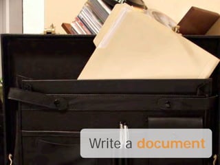 Write a document
 