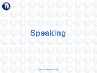Speaking www.ih-buenosaires.com 