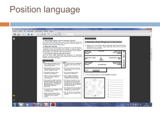 Position language

 