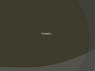 THANKS… 
