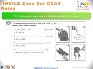 INVILE Zona Sur CCAV
Neiva
FI-GQ-GCMU-004-015 V. 000-27-08-2011