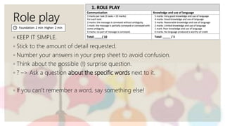 Speaking role play - theme 1 technology | PPTX