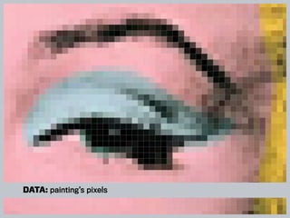 data: painting’s pixels
 