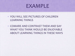 Speaking practice FCE part 2 | PPTX