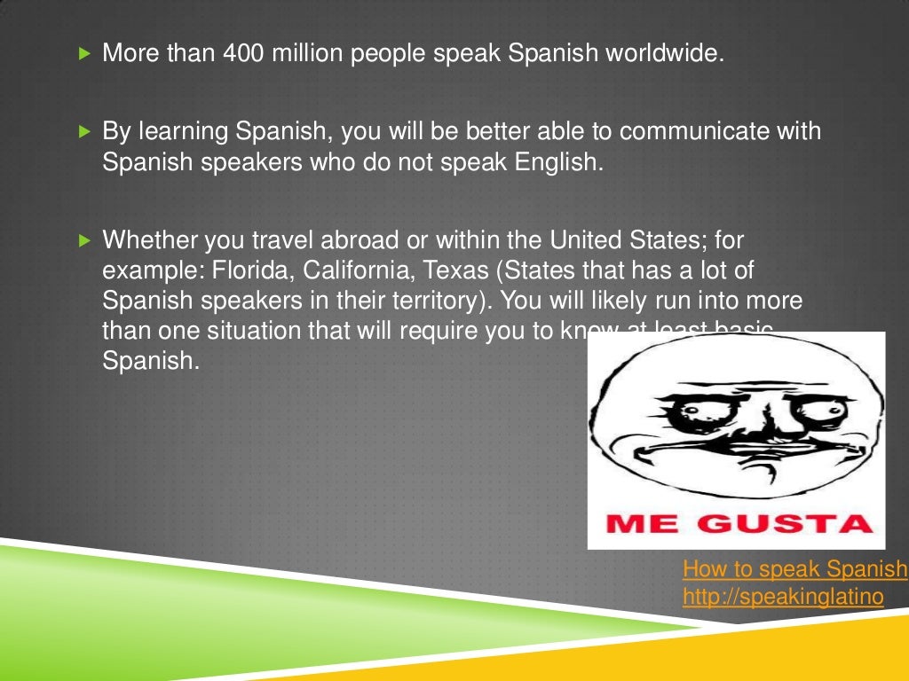 Why learning Spanish is so important
