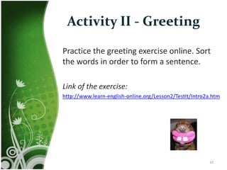 Speaking Lesson Plan – In A Pub