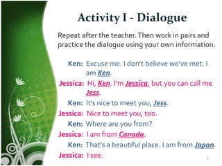 Speaking Lesson Plan – In A Pub