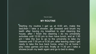 Speaking My routine Level 2.pptx