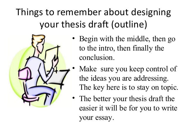 Key things to remember when writing an essay