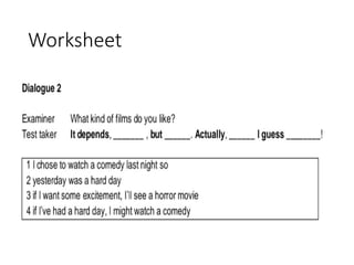 Worksheet
 