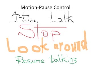 Motion-Pause Control
 