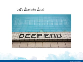 Let’s dive into data!
 