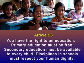 Speak up for children's rights | PPS