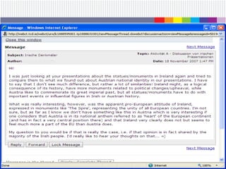 Activity A: WebCT Discussion Board
 